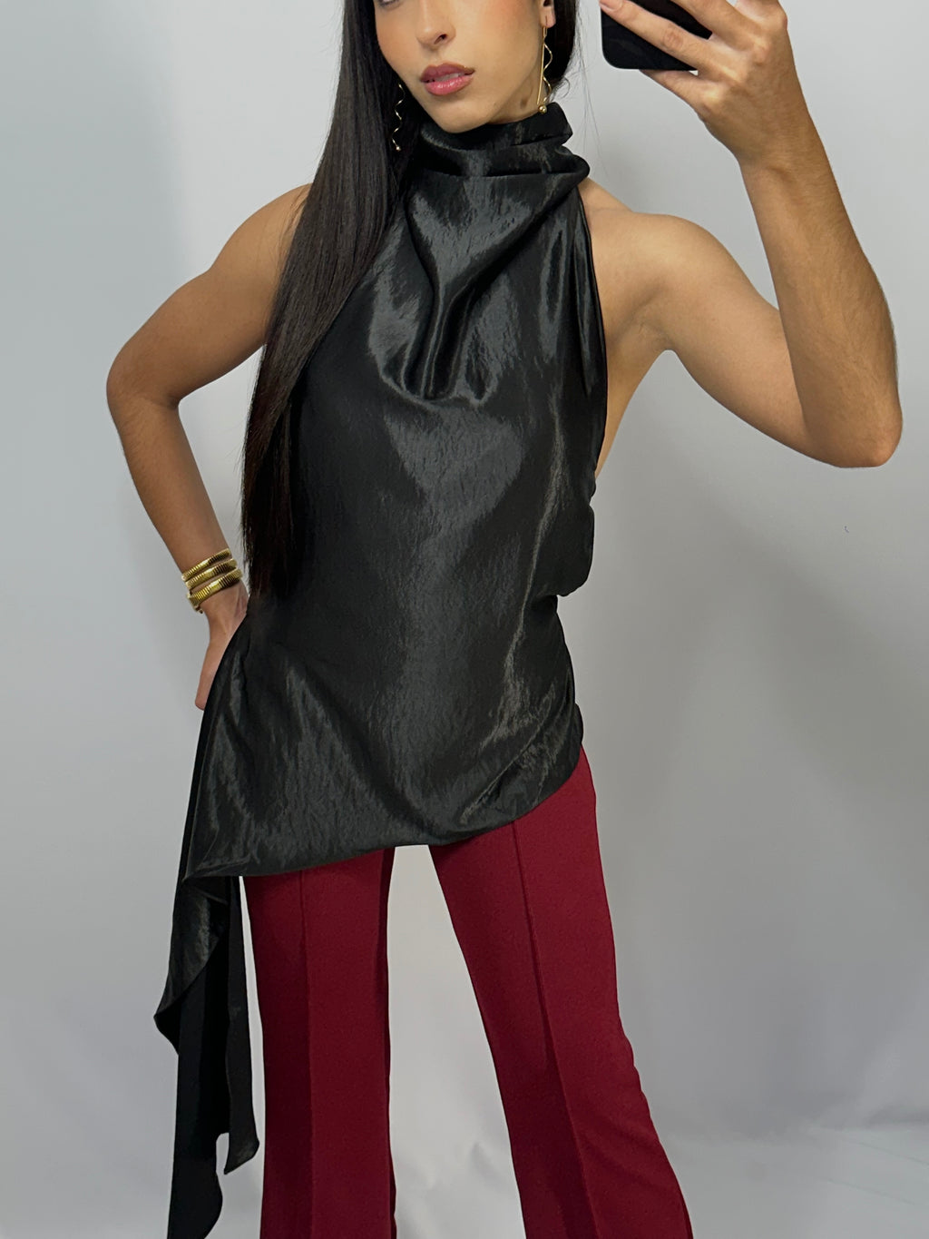 Nocturne Satin Top